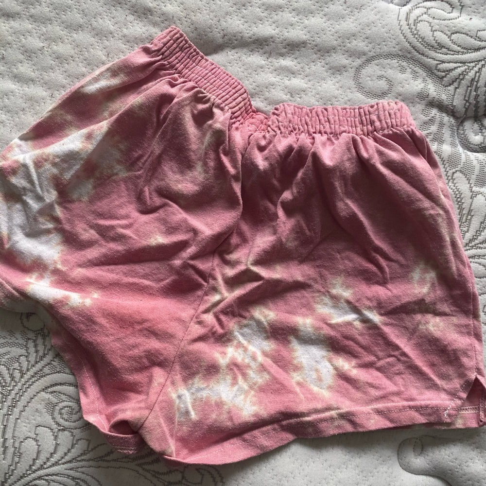 Tie dye soffee shorts